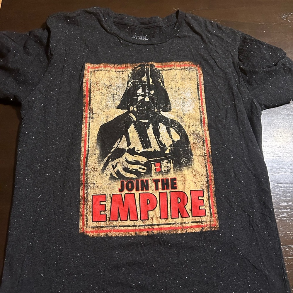 Star Wars "Join the Empire" Darth Vader Graphic T-Shirt, Size L